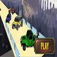 Uphill Mountain Jeep Drive 2k20 game screenshot