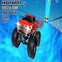 Water Surfer Вертикальная Рампа Monster Truck Game