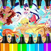 Winx Coloring Game