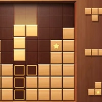 Puzzle cu Blocuri din Lemn