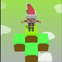 Xmas Downhill game screenshot