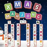 Weihnachts-Mahjong-Kacheln