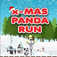Carrera De Panda De Navidad