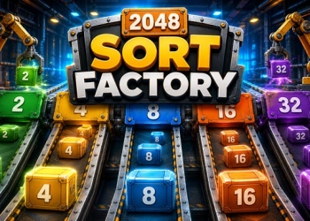 2048 ಸಾರ್ಟ್ ಫ್ಯಾಕ್ಟರಿ ಆಟದ ಸ್ಕ್ರೀನ್ಶಾಟ್