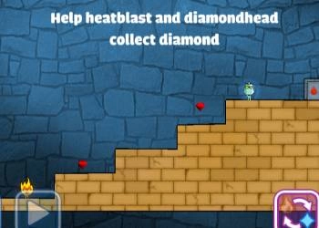 Avonturen Van Diamond En De Brandweerman schermafbeelding van het spel