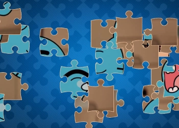 Geweldige Wereld Van Gumball-Puzzel schermafbeelding van het spel