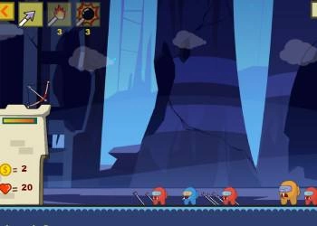 Сред As: Защита На Крепостта От Зомбита екранна снимка на играта