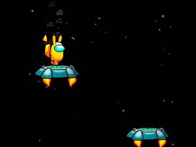 Aramızda Kosmos Run oyun ekran görüntüsü