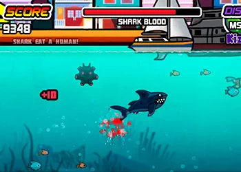 Angry Shark Online រូបថតអេក្រង់ហ្គេម