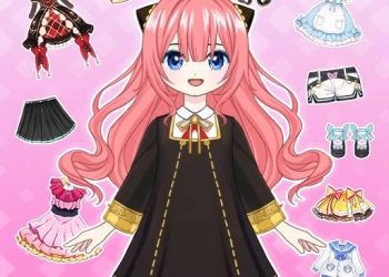 Anime Dress Up - Doll Dress Up game screenshot