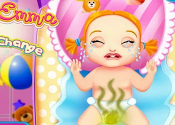 Baby Ema Diaper Change game screenshot