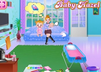 Baby Hazel: Бауырластардағы Қиындықтар ойын скриншоты