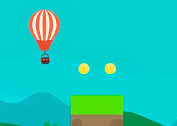 Verrücktes Ballon-Abenteuer Spiel-Screenshot