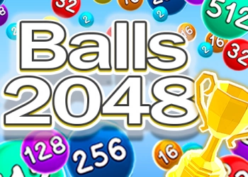Balls2048 game screenshot