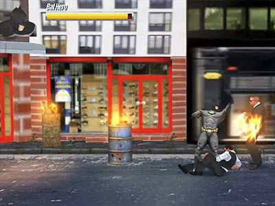 Bat Hero Immortal Legend Crime Fighter schermafbeelding van het spel