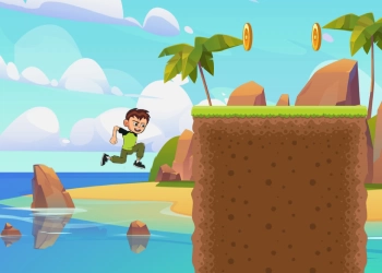 Ben 10 Island Run game screenshot