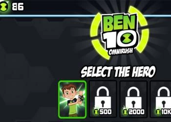 Ben 10: Omnirash skærmbillede af spillet