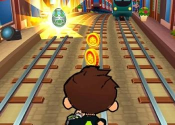 Ben 10: Subway Surf snímek obrazovky hry