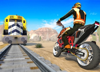 Bike Vs. Vonat játék képernyőképe