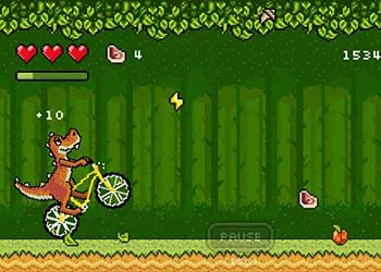 Bikozaur zrzut ekranu gry