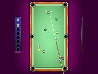 Billiards game screenshot