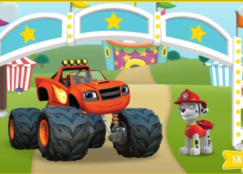 Blaze And The Monster Machines: Carnival Creations скрыншот гульні
