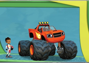 Blaze And The Monster Machines: Race The Skytrack екранна снимка на играта