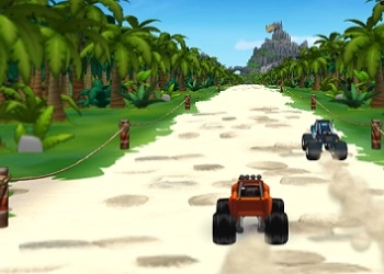 Blaze: Dragon Island Race játék képernyőképe