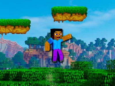Block Craft Jumping Adventure game screenshot