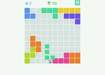 Blokken Puzzel schermafbeelding van het spel