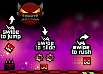 Геометрический Рывок Кровавая Баня скриншот игры