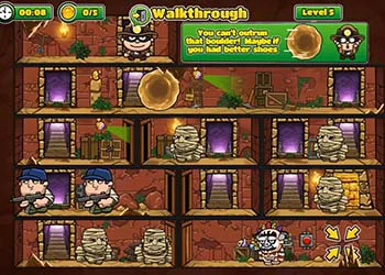 Bob El Ladrón 5: La Aventura Del Templo captura de pantalla del juego