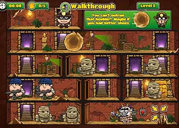 Bob The Robber 5: The Temple Adventure captură de ecran a jocului