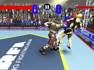 Body Builder Ring Fighting Club Worstelspellen schermafbeelding van het spel