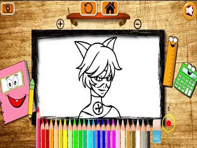 BTS LadyBug Coloring game screenshot