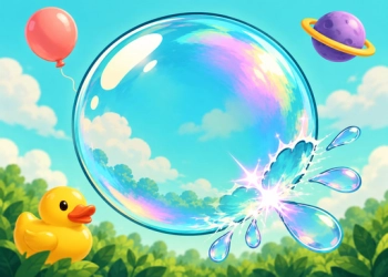 Bubble Clicker screenshot del gioco