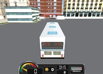 Simulatori i Shoferit të Autobusit 3D pamje nga ekrani i lojës