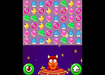 Snoepmonstereter schermafbeelding van het spel