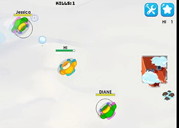 Capitão Bola De Neve captura de tela do jogo