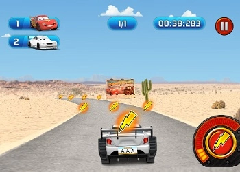 Auto's Bliksemsnelheid schermafbeelding van het spel