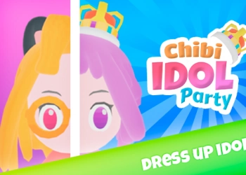 Chibi Idol Party snímek obrazovky hry