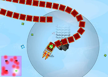 Train De Noël capture d'écran du jeu