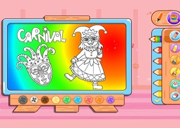 Libro Para Colorear: Carnaval captura de pantalla del juego