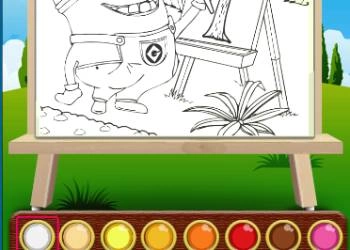 Coloriage Dans Les Minions 2 capture d'écran du jeu