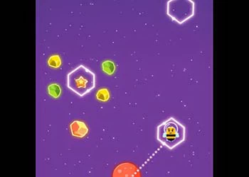 Abelha Cósmica captura de tela do jogo