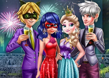 Новогодняя Вечеринка Для Пар скриншот игры