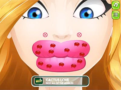 Cute Lips Plastic Surgery game screenshot