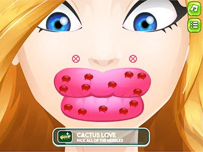 Cirugía Plástica De Labios Lindos captura de pantalla del juego