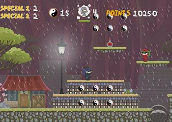 Donkere Ninja schermafbeelding van het spel