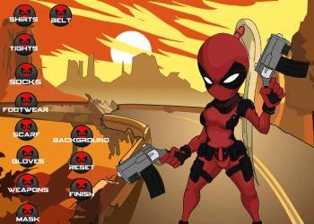 Déguisement De Fille Deadpool capture d'écran du jeu